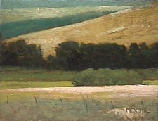 Marc Bohne Oil Landscape Painting - Palouse