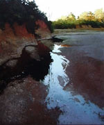 Marc Bohne Oil Landscape Painting - California